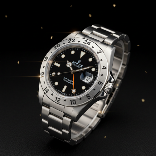 Rolex Explorer II Ref. 16570 2008 Black Dial